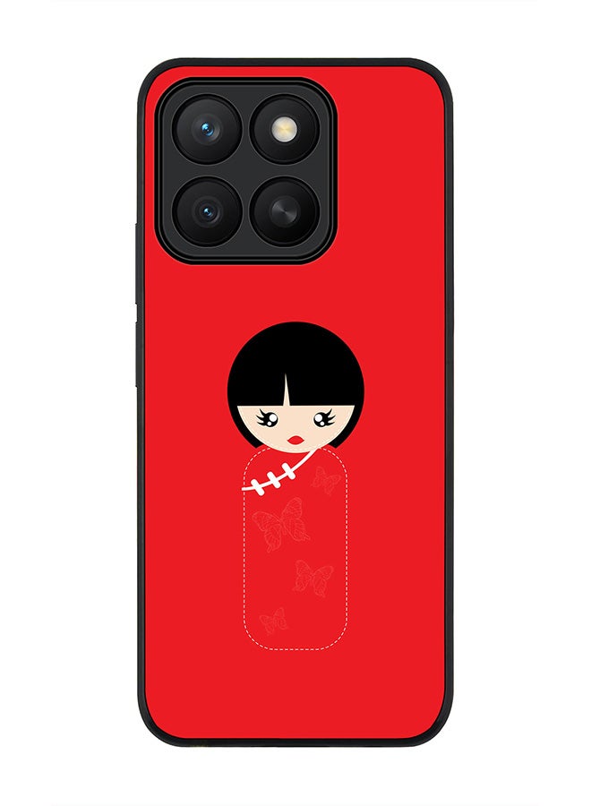 Stylizedd For Honor X8c Case,Slim fit Camera Protection, Shockproof Thin Phone cover  - Chinese Doll