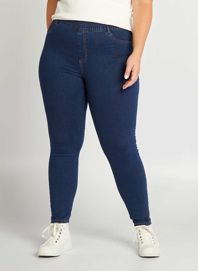 Kiabi PAM JEGGING DENIM L30 WITH LOOPS ECO WASH / ECO TR  - Image 2