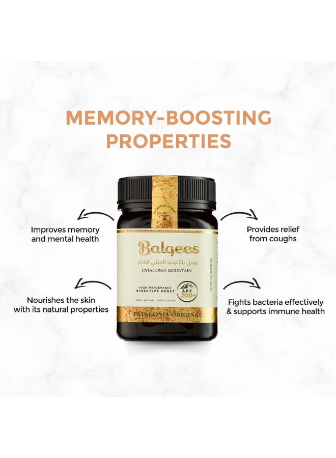 Balqees Raw Patagonia Mountain Honey (APF 200+) - Image 2
