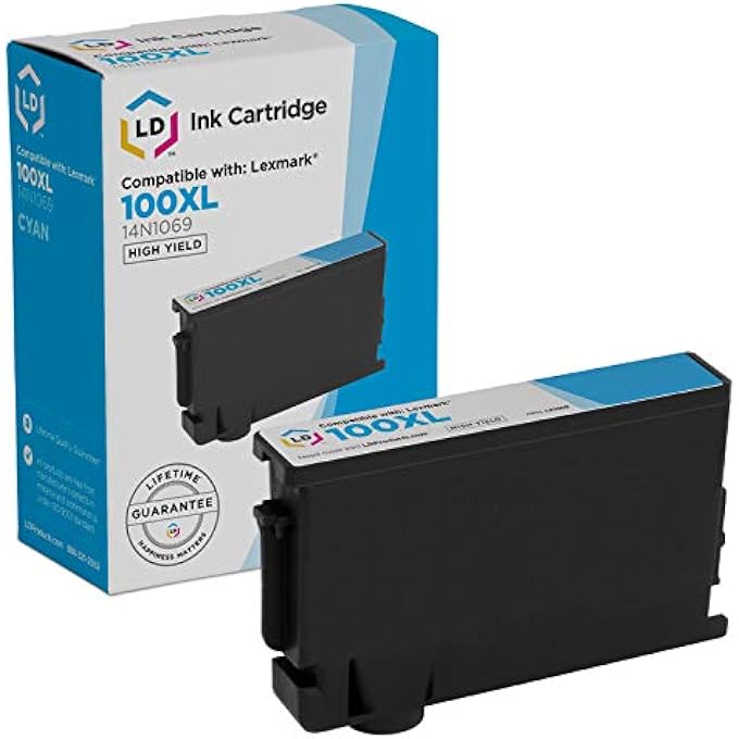LD  COMPATIBLE REPLACEMENT FOR LEXMARK 14N1069 / 100XL HIG - Image 1