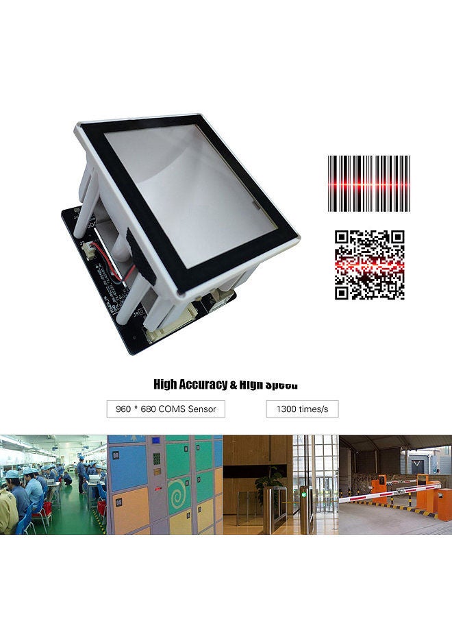 2D/QR/1D Embedded Scanner Module Bar Code Scanner Scan Engine 960 * 680 COMS with USB Interface