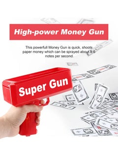 The Cash Cannon Money Gun Toy For Kids And Adults With 1 Bundle Of Fake Dollar For Flawless Enjoyment - Suitable For Parties, Weddings, Birthdays - Press The Trigger And See The Magic - pzsku/Z0DC178A5541E28E2FEAAZ/45/_/1733730216/80b3edbf-c270-4911-a3c7-f13f239a5507