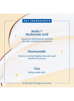 belif belif Dew Guard Milky Sun Serum SPF 40 - Niacinamide + Hyaluronic Acid, Invisible & Hydrating, Non-comedogenic, Korean Sunscreen, 1.69 fl. oz  - Image 5
