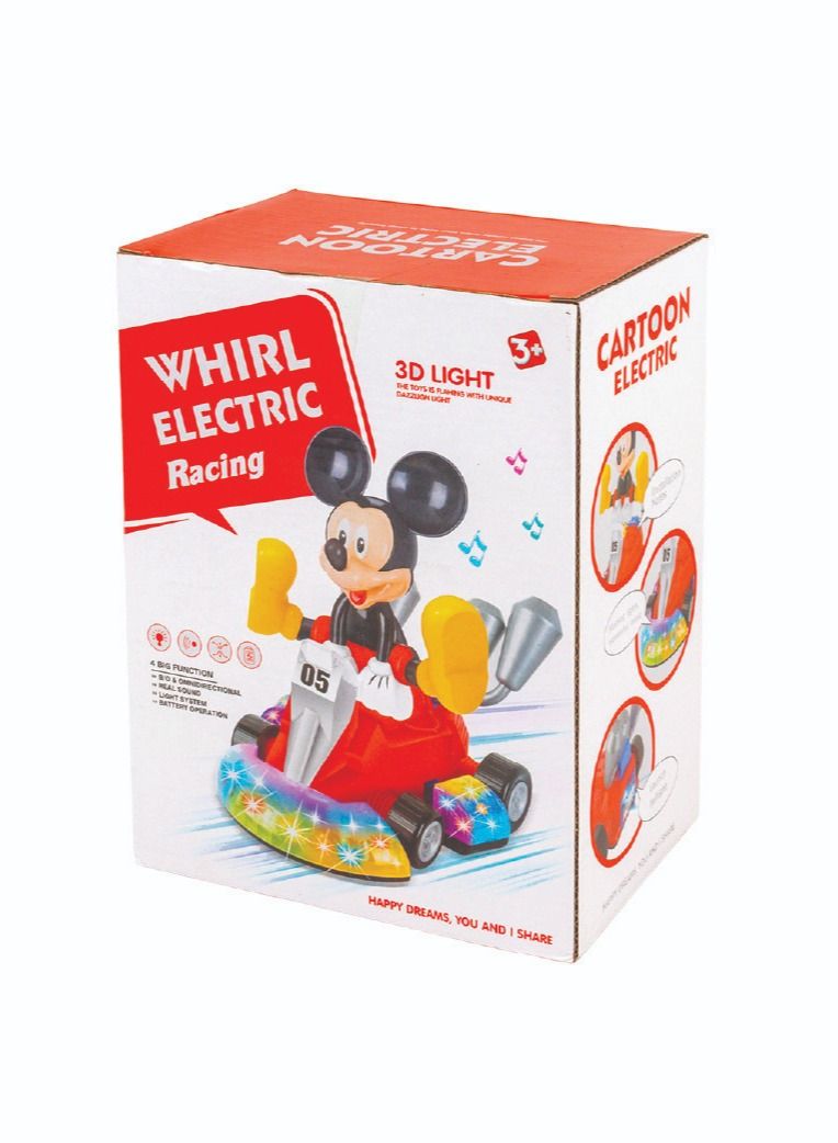 Mickey Electric Racing Kart - 8899-50