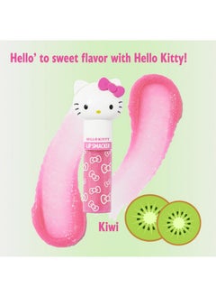 Lip Smacker Lip Smacker Lippy Pals Swirls, Sanrio Hello Kitty, Flavored Moisturizing & Smoothing Soft Shine Lip Balm, Hydrating & Protecting Fun Tasty Glossy Finish , Cruelty-Free & Vegan - Kiwi  - Image 2