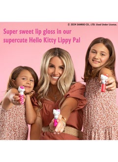 Lip Smacker Lip Smacker Lippy Pals Swirls, Sanrio Hello Kitty, Flavored Moisturizing & Smoothing Soft Shine Lip Balm, Hydrating & Protecting Fun Tasty Glossy Finish , Cruelty-Free & Vegan - Kiwi  - Image 3