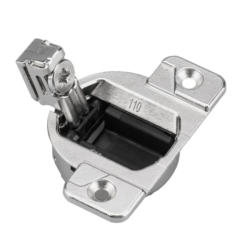 Quini Replacement for Blum 110 Cabinet Hinges Hinge Back Model 303101102 Blum 110 Degrees Screw On Compact 33 Hinge for Cabinet Doors Without Mounting Plate and Screws 8 Pack - Image 1