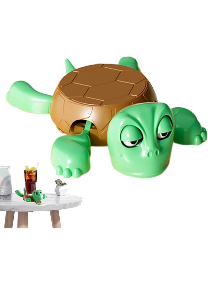 Turtle Cup Holder, 3D Printed Funny with Interactive Expression, Funny Gag Gift for Office Tabletop Décor Kids Gift, Home Decoration & Kitchen Accessories  - Image 4