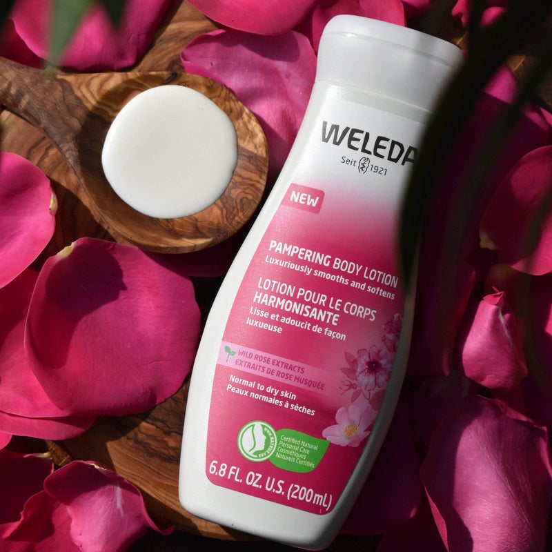 Weleda Pampering Wild Rose Body Lotion, Plant Rich Moisturizer with Wild Rose Oil, Jojoba Oil and Shea Butter, 6.8 Fl Oz (Pack of 1) - Image 3