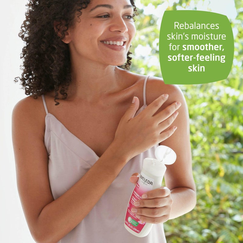 Weleda Pampering Wild Rose Body Lotion, Plant Rich Moisturizer with Wild Rose Oil, Jojoba Oil and Shea Butter, 6.8 Fl Oz (Pack of 1) - Image 4