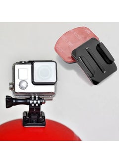 Generic Set of Helmet Adhesive Mount Set, Flat Curved Helmet Adhesive Mounts with Accessories Kit, Compatible with GoPro  - Image 5