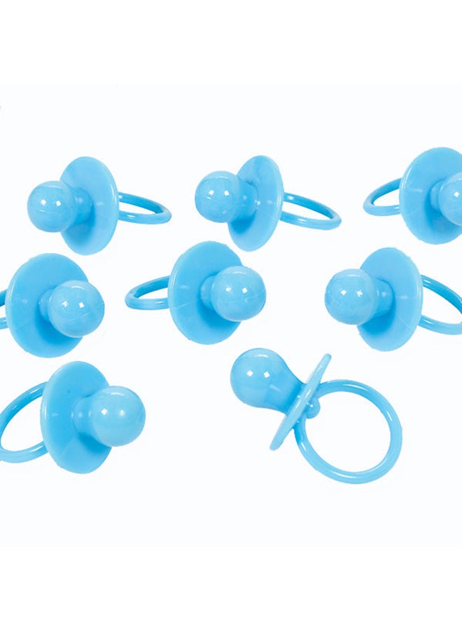 Amscan Baby Shower Large Blue Pacifier Favors 8pcs