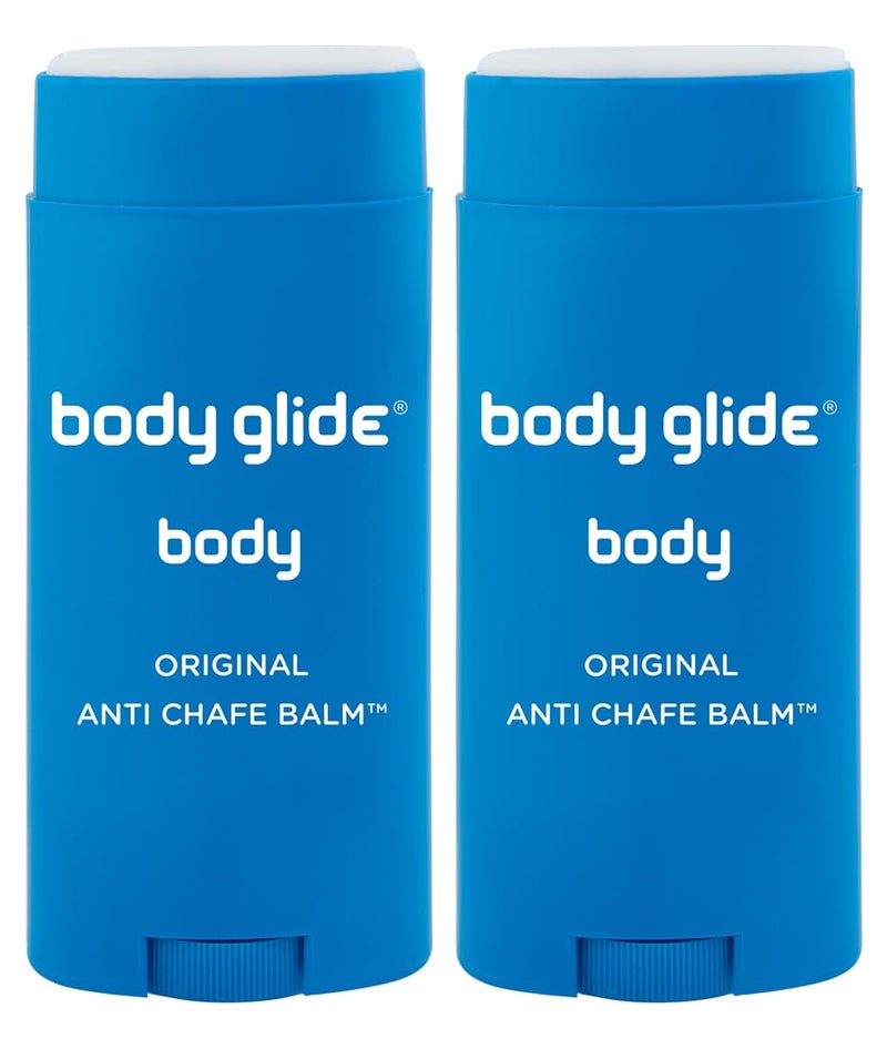 BodyGlide Body Glide Original Anti Chafe Balm | Anti Chafing Stick | Prevent Arm, Chest, Butt, Thigh, Ball Chafing & Irritation | Trusted Skin Protection Since 1996 |2.5oz-2pk - Image 1
