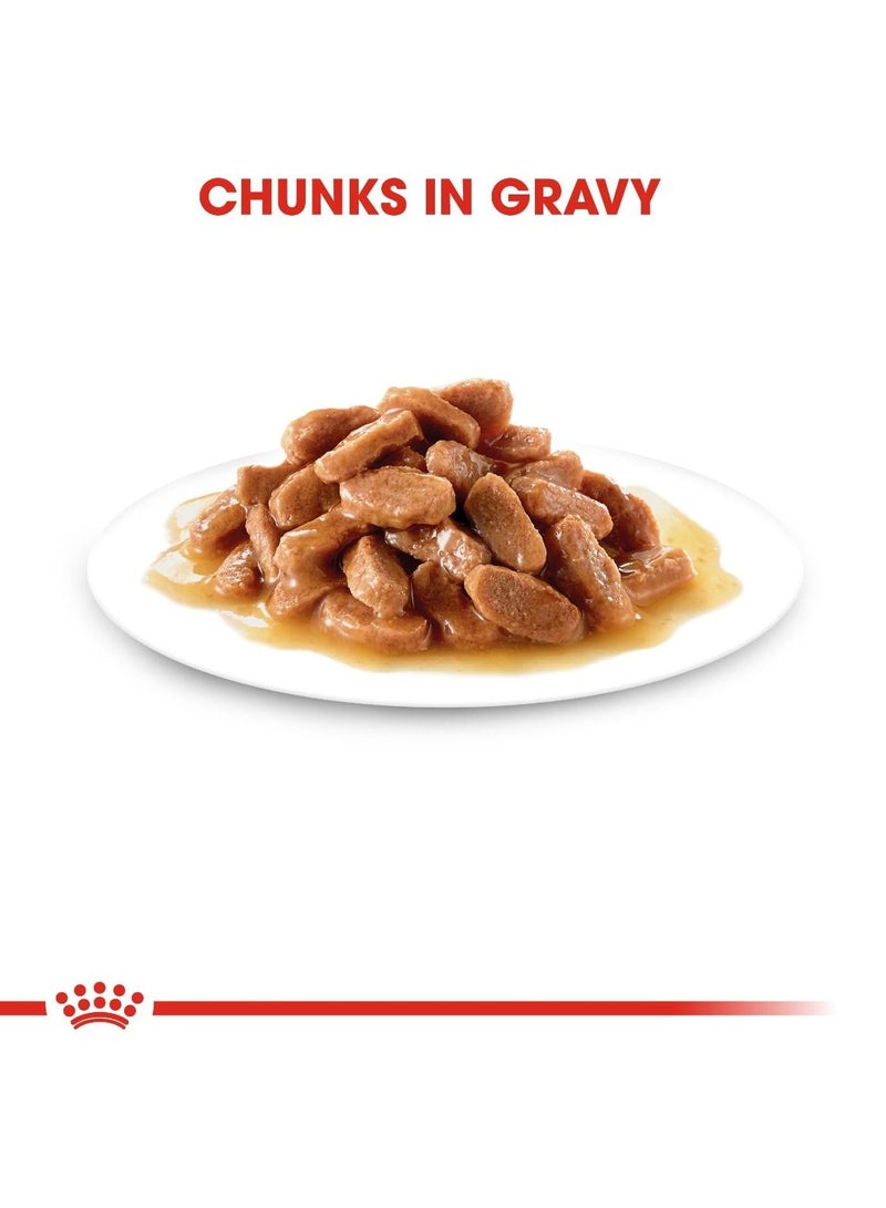 Royal Canin Feline Health Nutrition Kitten Sterilised Gravy (WET FOOD - Pouches) 12x85G - Image 2