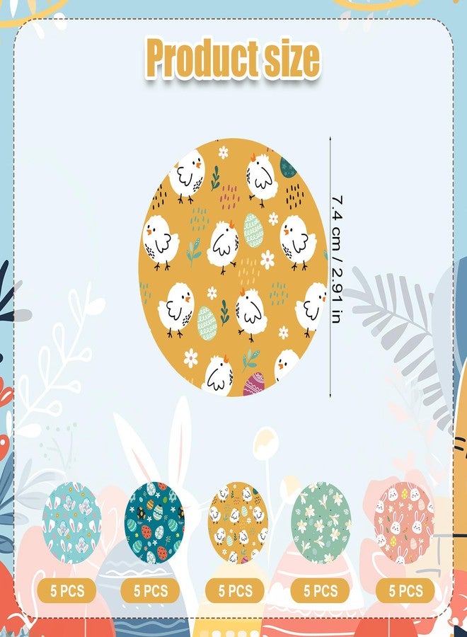 Tinoaly 25pcs Sensor Covers for Libre 2/3, Waterproof Sensor Medical Patch Easter CGM Breathable Adhesive Glucose Patches Stickers Accessories Parts Compatible with Libre 2 and 3 (Non-Porous - Image 2