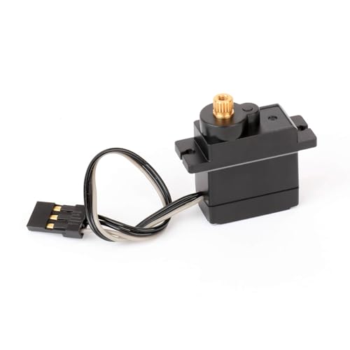 RCAWD 12kg Higher Torque Micro Metal Gear Servo Set for ARRMA Mojave Typhon Granite Grom Losi n Upgrades for Spektrum SPMSSX110 - Image 1