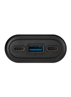 Momax Pocket-Sized External Battery Pack – Ultra-Portable Fast Charging Power Bank, USB-C & USB-A Compatible for iPhone, Android & More – Black  - Image 3