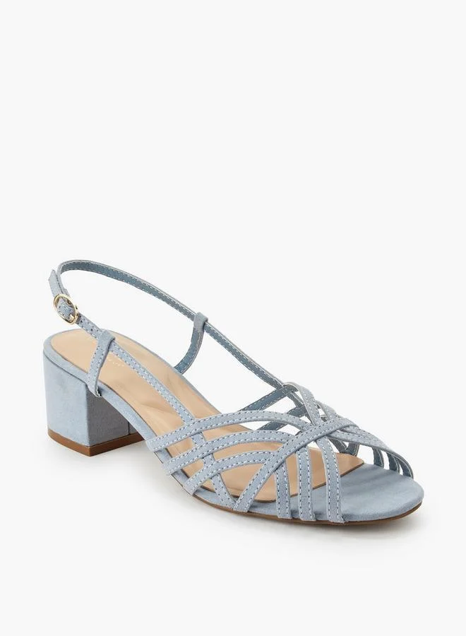 سيليست Women Block Heel Backstrap Sandals