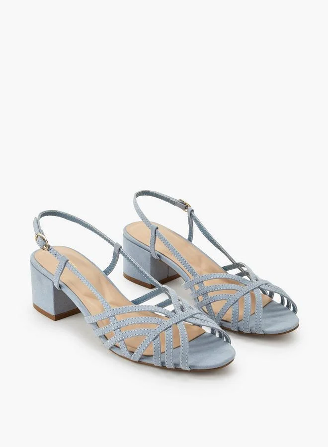 سيليست Women Block Heel Backstrap Sandals