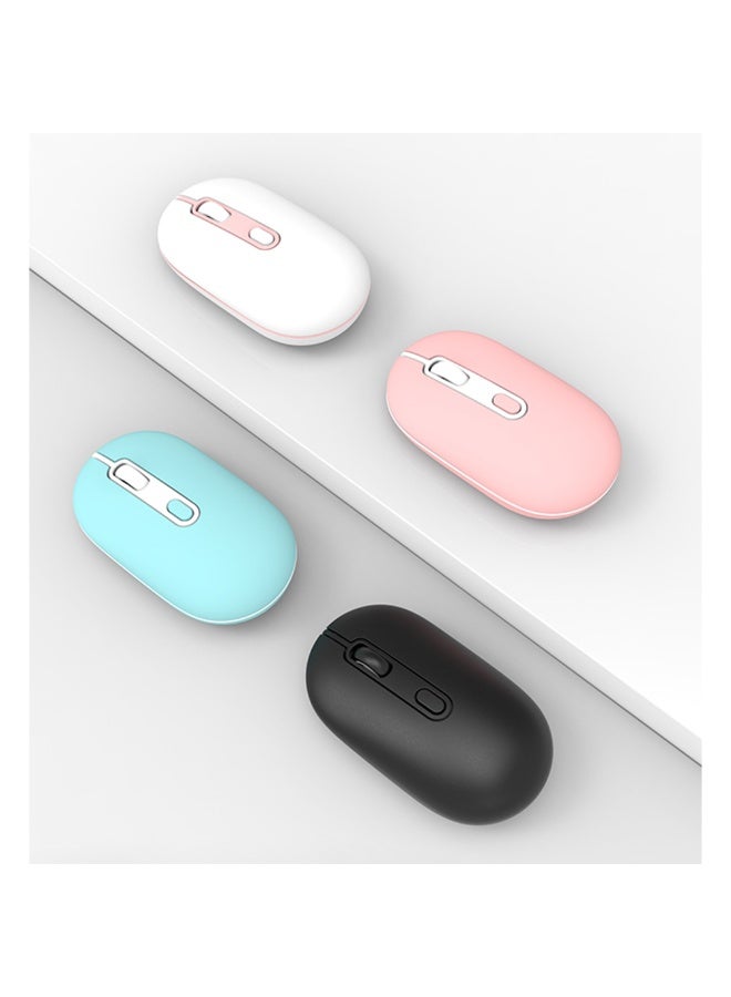 Wireless Bluetooth Gaming Mouse for Windows, Mac, IOS, Android, Dual Mode (Bluetooth 5.1 + USB 2.4Ghz) Mouse with USB Receiver, 800/1200/1600 DPI, Black  - Image 4