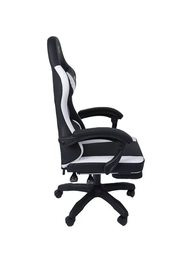 k Gaming Ergonomic Gaming Chair Adjustable Recline with Footrest PU Leather Linkage Armrest - Image 4