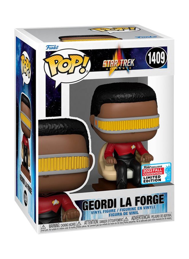 Funko Funko Pop! Tv: Star Trek The Next Generation Geordi La Forge (Nycc'23) Vinyl Figure  - Image 3