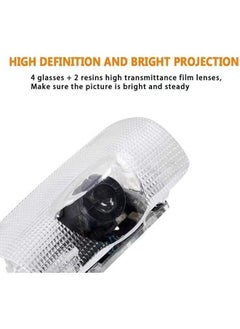 MVAQKLM  4 Pack LED Car Door Logo Light Projector, Welcome Laser Lights Car Door Courtesy Lights 3D Logo Door Lights White LED Projector Lamps for RXESGXLSLXISGSRCUX Series Lexus Door Light Replacement  - Image 4