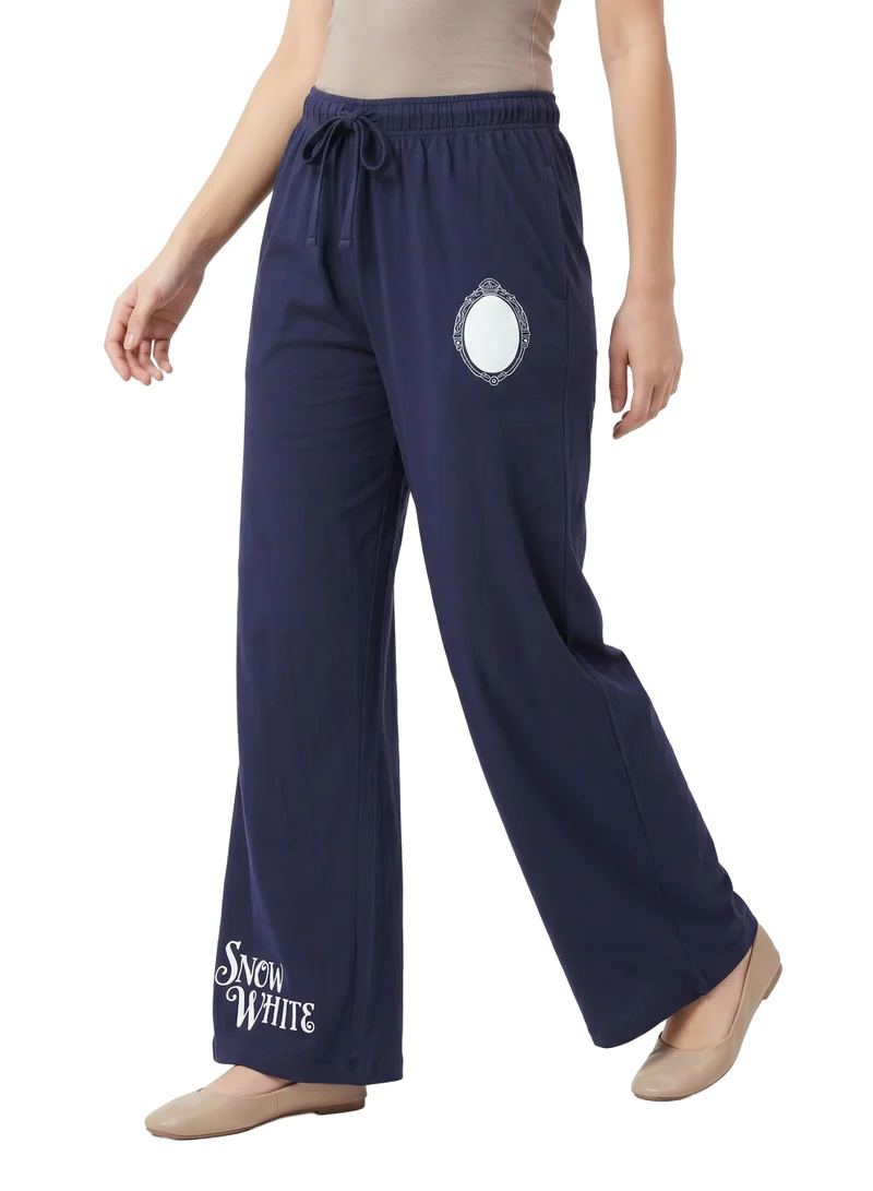 ديزني Disney Snow White Women’s Wide Leg Lounge Pants