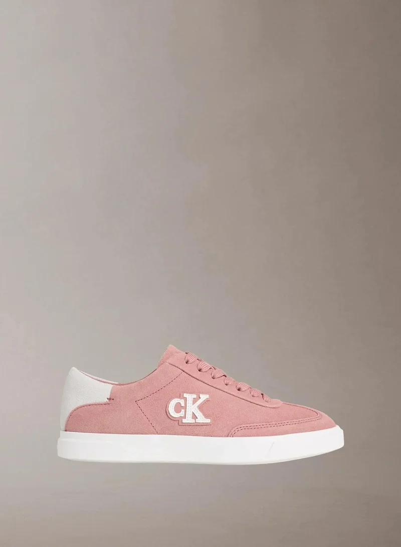 Brooke - Suede Signature Logo Trainers