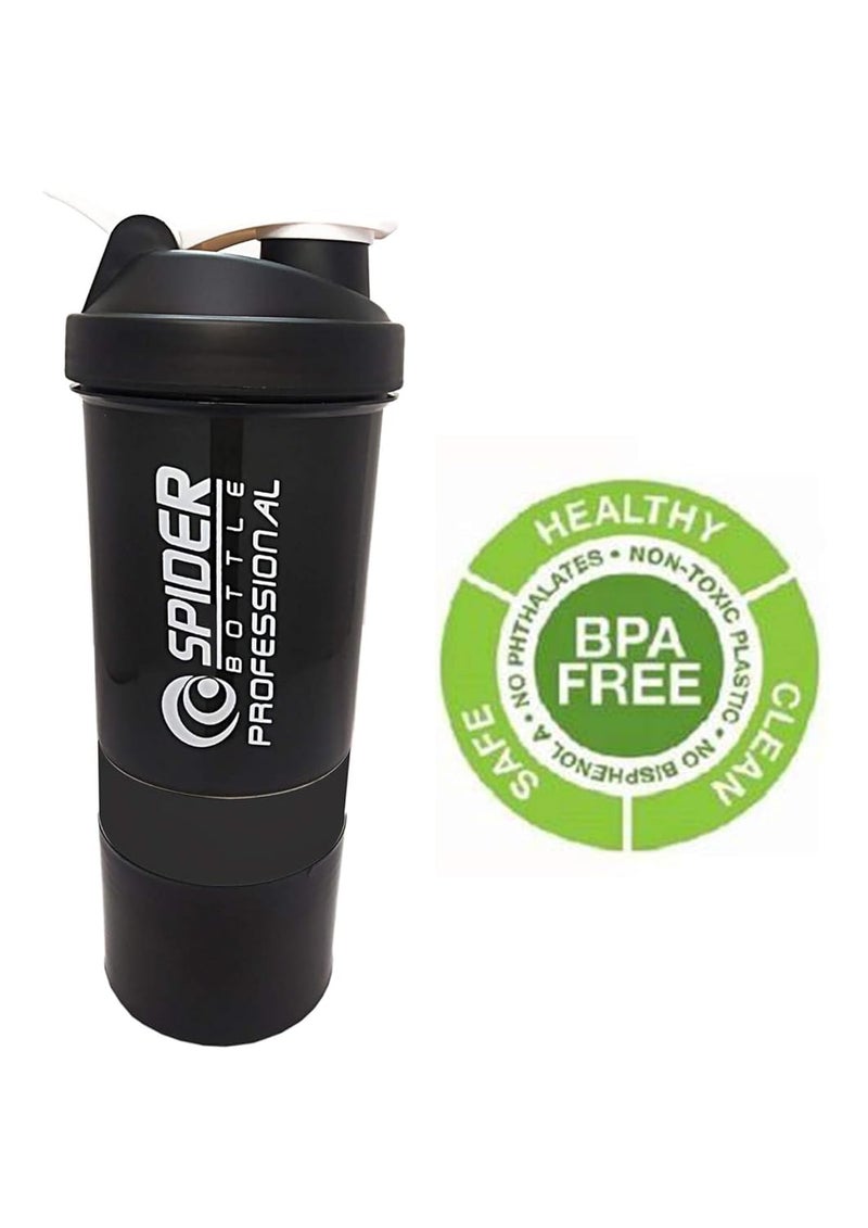 TRUE INDIAN True Indian Special Combo Pack Spider Sport Gym Shaker and Sipper BottleProtein ShakerGym Shaker and Water Bottle Pack of 2 Gym Shaker  - Image 5