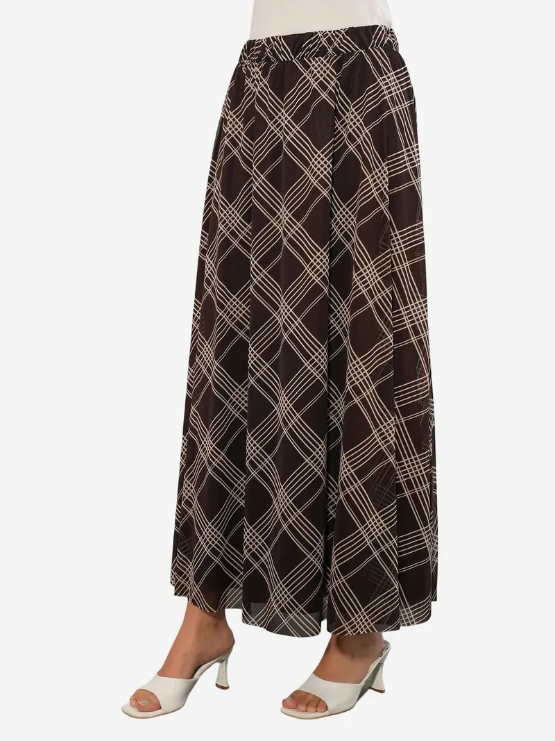 BIG DART BDART High-Waist Floral Maxi Skirt