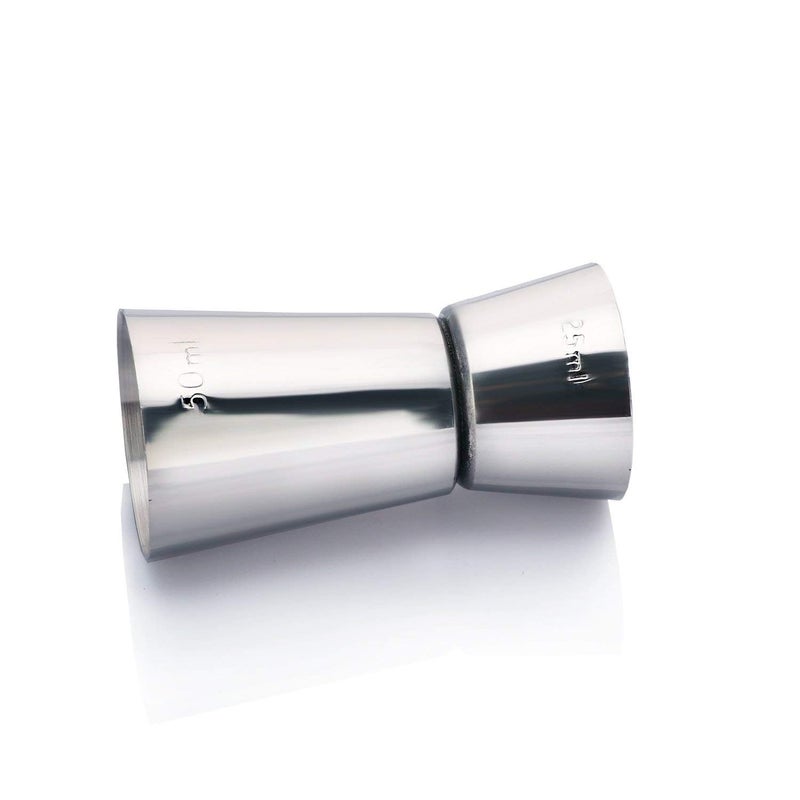 BIRDBRID JapaneseStyle Stainless Steel Cocktail Jigger BarwareBar Tools Stainless Steel Jigger DoubleSided Jigger Polished Silver 25 50 ml Pack Single - Image 5