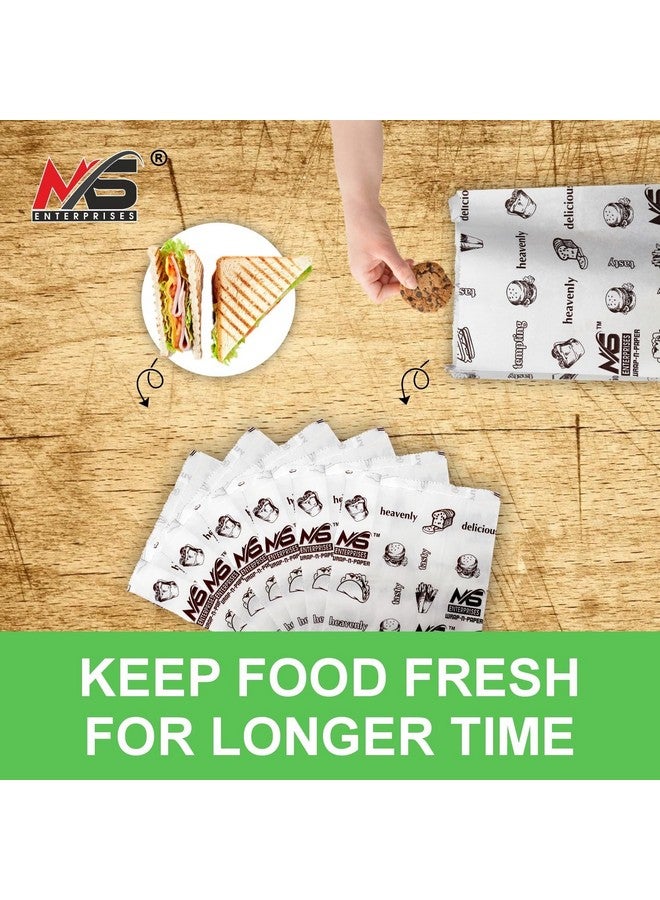 MS Enterprises أكياس وجبات خفيفة متعددة الأغراض من MS Enterprises مع ملصقات إغلاق | عبوة من 60 كيس، 8x6 بوصة لكل منها - Image 4