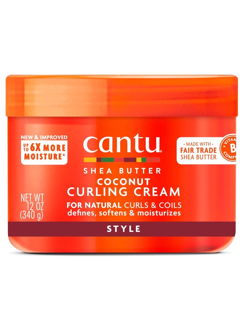 Cantu U/S/H/ Cantu Shea Butter Coconut Curling Cream - Image 1