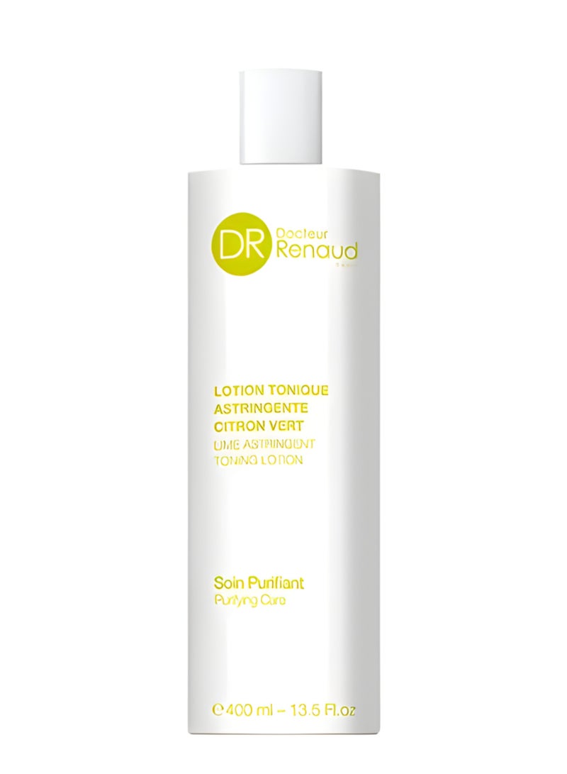 Dr. Renaud Lime Astringent Toning Lotion | Purifying Skincare Solution for Oily and Combination Skin | 200ml