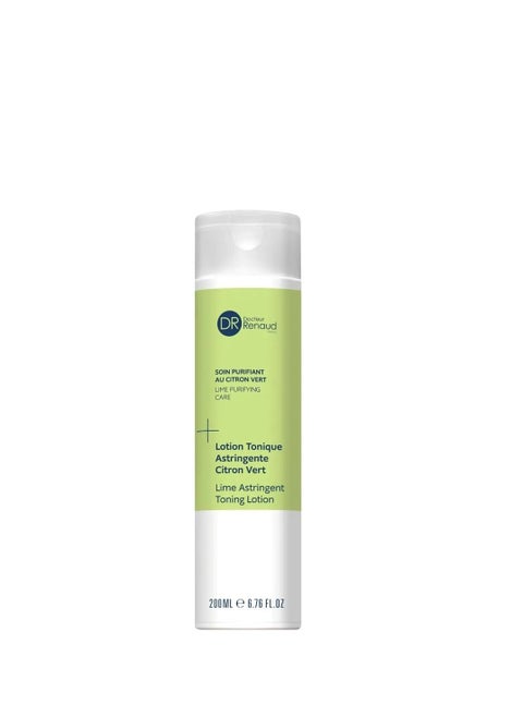 Dr. Renaud Lime Astringent Toning Lotion | Purifying Skincare Solution for Oily and Combination Skin | 200ml