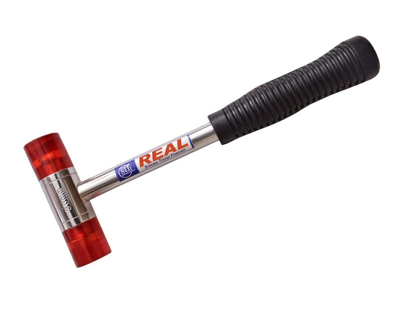 REAL stf Realstf Soft Face Hammer 30 MM with Steel Handle - Image 1