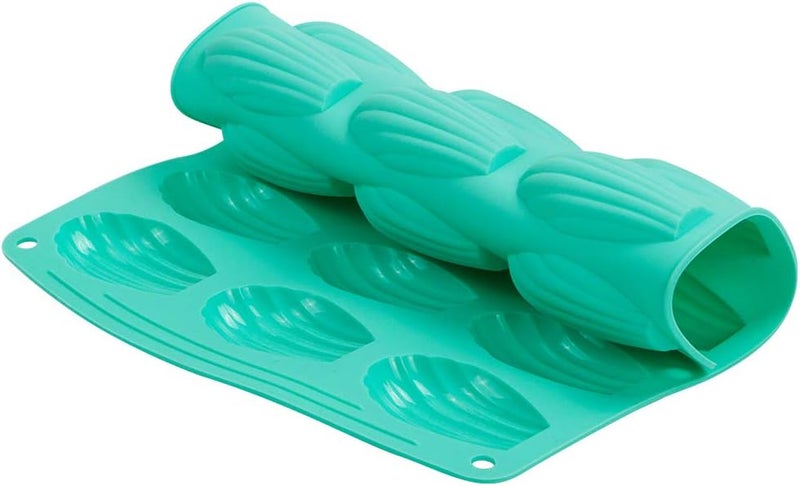 Webake Madeleine Pan 18 Cavity Silicone Madeleine Mold for Small Cake, Candy and Cookies - Image 3