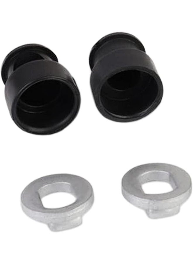 silvercnc Steel E-Bike Hub Motor Nuts Safety Washer Electric Bicycle Wheel Lock Nuts Motor Axle Bolt Screw with 12/14mm Shaft for Universal Bike Component  - Image 2
