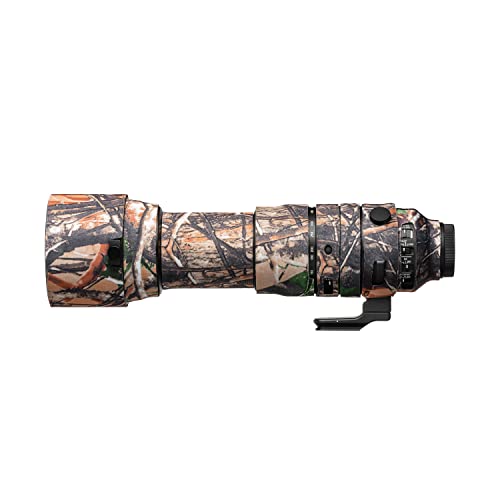 easyCover Neoprene Lens Protection Camouflage Cover Compatible with Sigma 150600mm F563 DG DN OS Sports Sony E Forest Camouflage - Image 1