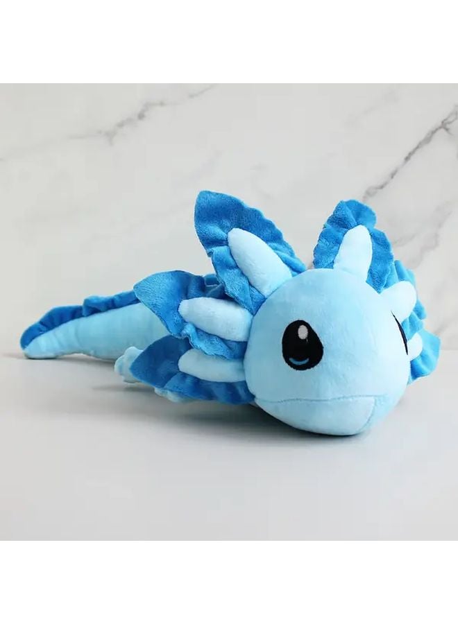 Gray Kawaii Salamander Plush Toy Cute Cartoon Doll For Boys Girls Birthday Gift - Image 5