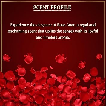 DUKHNI Rose Attar Oil by Dukhni Arabic perfume oils for men and women 30ml Pure roll on perfume floral oud oil rose attar Eid Ramadan Umrah Gifts Vegan Islamic Fragrances - Image 2