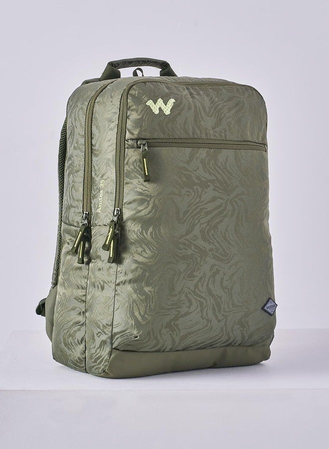 WILDCRAFT Andes 35 Backpack-Olive - Image 3