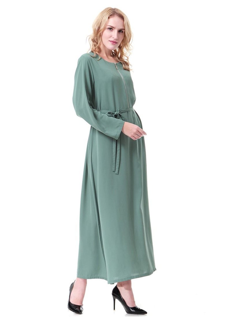 Loquat - Lady wool peach Dress - Image 1