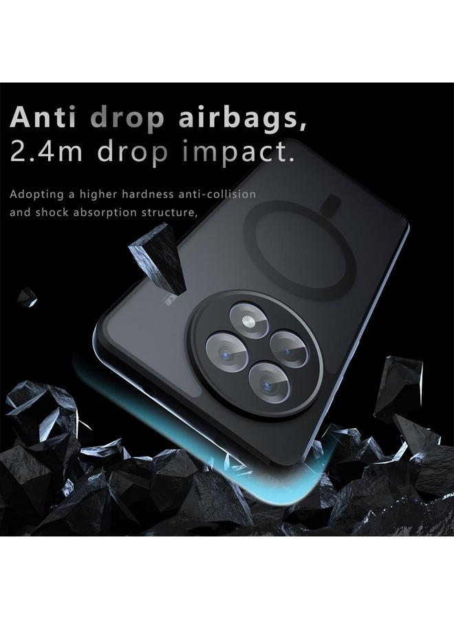 erorex Case For OnePlus Ace 5 / 5 Pro / 13R Armor MagSafe Precise Hole PC Hybrid TPU Phone Case - Image 4