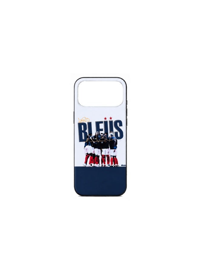 Lacoz Football Theme France Football Team Printed Slim Fit Anti-Scratch Back Case with Precision Cut-Outs and Comfortable Grip Shockproof Protective Cover Compatible With iPhone 16 Pro Max - Image 3