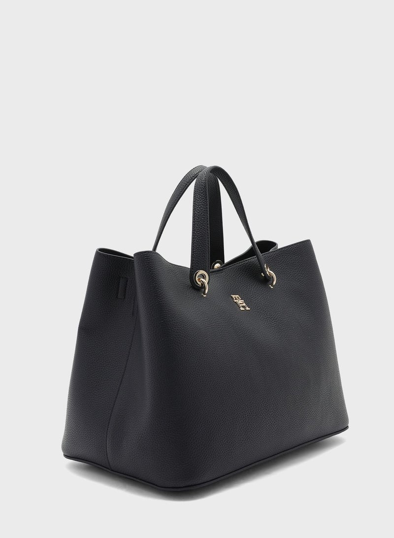 TOMMY HILFIGER Top Handle Satchel  - Image 3