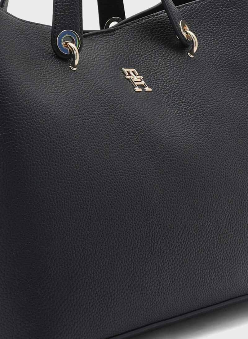 TOMMY HILFIGER Top Handle Satchel  - Image 4