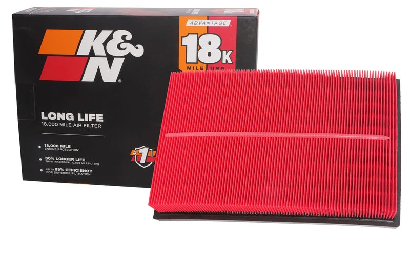 KN Engine Air Filter Long Life 18000 Mile Replacement Air Filter Compatible with 20062018 ToyotaLexus Avalon Rav4 Camry Hybrid Sai ES300h LS 460 LS600h KNA2381