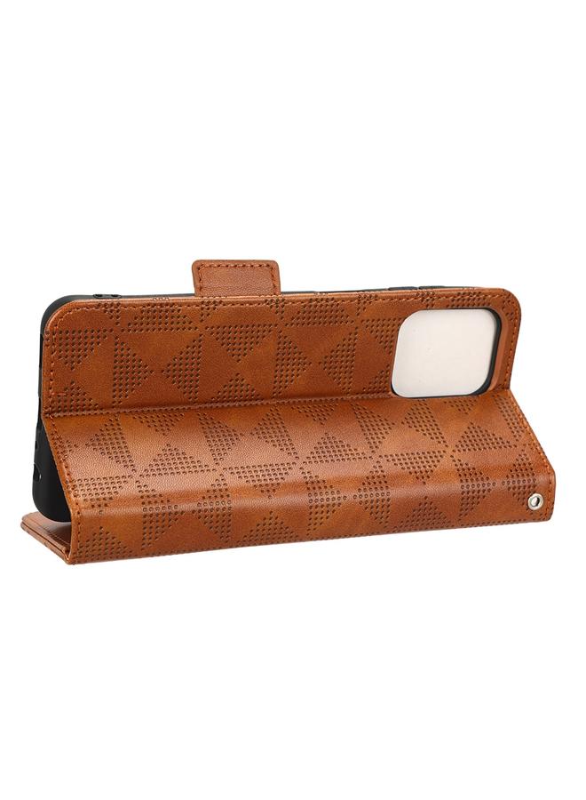 اس-توب جراب لهاتف Samsung Galaxy M53 5G، جراب جلدي بتصميم مثلث متماثل - Image 5